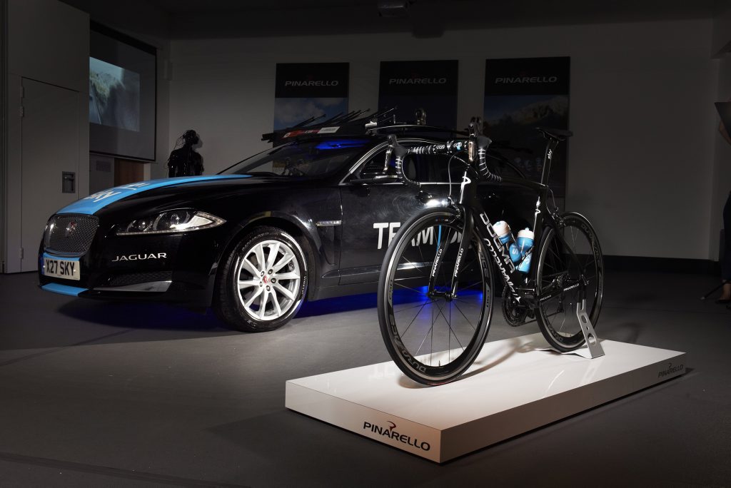 Jaguar has been working closely with Pinarello. Jaguar has been working closely with Pinarello.